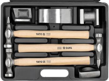 Молоток YATO Набір молотків рихтувальних 4.9 кг, 7 шт (YT-4590)