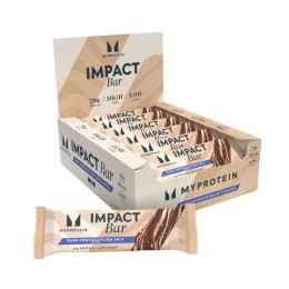 Протеїнові батончик Myprotein Impact Bar - 12x64g Dark Chocolate Sea Salt (100-33-2285326-20)