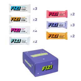 Протеїнові батончики FIZI Keto Protein Grand Box - 16x45g (2023-10-7552)