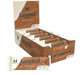 Протеїновий батончик Myprotein Layered Bar - 12x60g Triple Chocolate Fudge (2022-09-0758)