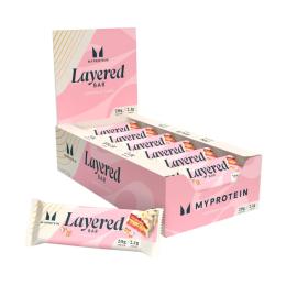 Протеїновий батончик Myprotein Layered Bar - 12x60g Vanilla Birthday Cake (2022-09-0885)