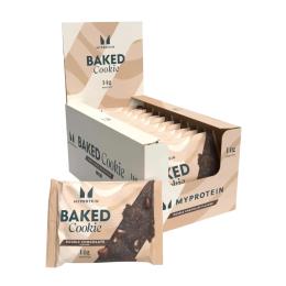 Протеїнове печиво Myprotein Baked Cookie - 12x75g Chocolate (2022-09-0715)