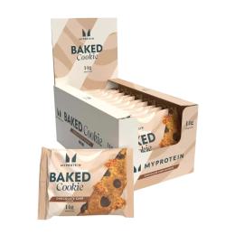 Протеїнове печиво Myprotein Baked Cookie - 12x75g Chocolate Chip (100-86-0319278-20)