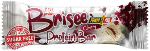 Протеїнові батончики Power Pro Brisee 25% - 20х55g Cherry (2023-10-2194)