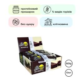 Протеїновий батончик FitWin 12x60g Duo Chocolate (2023-10-7374)