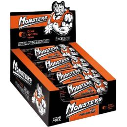 Протеїнові батончики Monster Strong Max - 80g x 20шт Dried Apricots (100-32-7586828-20)