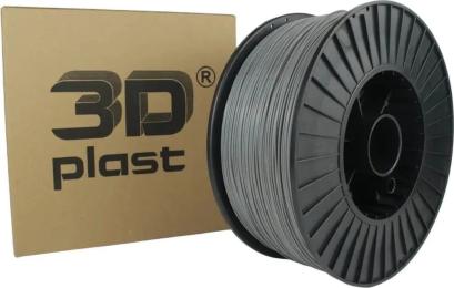Пластик для 3D-принтера 3Dplast PETG 1.75мм, 3кг Gray (3DPTG1753GRE)