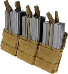 Тактичний підсумок Condor TRIPLE STACKER M4 MAG POUCH Coyote Brown (MA44-498)