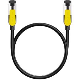 Патч-корд CableTime Cat7 FTP 10Gbps 600MHz, 20 м, чорний (CN70U)