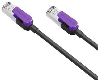 Патч-корд Cabletime Cat8 FTP 40GBps 2000MHz, 15 м Black (CN80T)