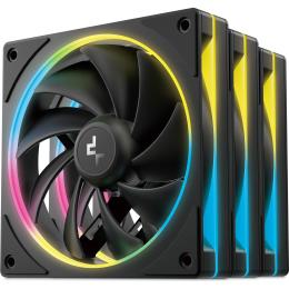 Вентилятор для ПК Deepcool FL12 SE 3IN1 Black (R-FL12SE-BKAPN3-G)