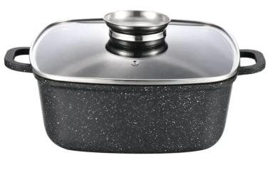 Каструля GUSTO GT-2504-20 Black 2,8л