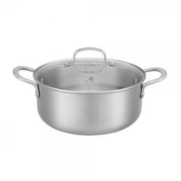 Каструля Resto 95026 Silver з кришкою, 4,25 л