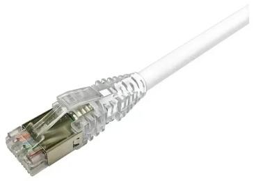 Патч-корд CommScope Patch-cord NETCONNECT RJ45 Cat.6A S/FTP LZ SR Wh 10, 0m