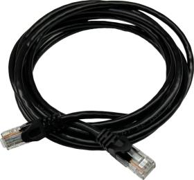 Патч-корд 20м UTP cat.5e, CCA, 24AWG, black GEAR (GPC-UTPCCARJ45-20B)