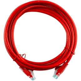 Патч-корд 20м, RJ-45, Cat.5e, CU, мідь, червоний Ritar (PCR-CU/20Rd / 04303)