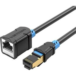 Патч-корд 2м, S/FTP cat 6 RJ-45 Extension black Vention (IBLBH)