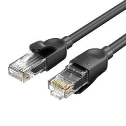 Патч-корд 3м, UTP cat 6 RJ-45 black Vention (IBNBI)