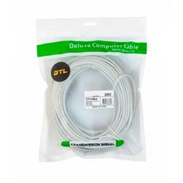 Патч-корд 20 м, UTP, Grey, GTL, Cat.6, CCA, PVC (GTL20U6GY)