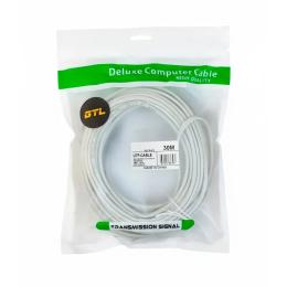 Патч-корд GTL 30 м, UTP, GTL, Cat.5e, CCA, PVC Gray (GTL30U5EGY)