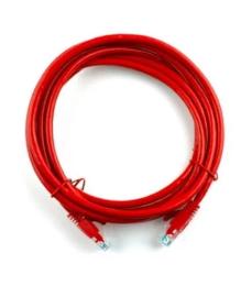 Патч-корд 15м, RJ-45, Cat.5e, CU, мідь, червоний Ritar (PCR-CU/15Rd / 04298)