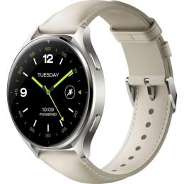 Смарт-годинник Xiaomi Watch 2 Titan with Beige Leather Strap (BHR9306GL)