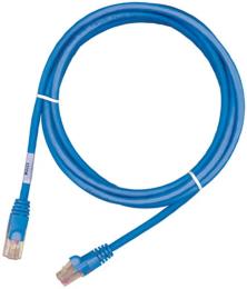 Патч-корд RJ45, UTP 5e, 1.0m, LSZH, блакитний PCD-01001-0H