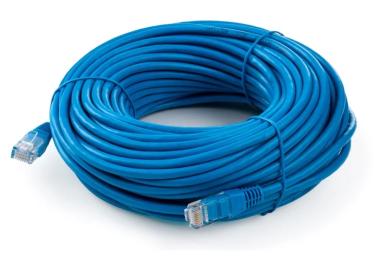 Патч-корд Vinga UTPCat5e 25 m COPPER (VCPPCC25B)