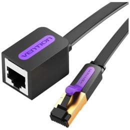 Патч-корд Vention CAT7 FTP Ethernet, 1 m, Black (ICBBF)