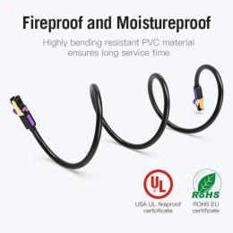 Патч-корд Vention CAT7 SSTP Ethernet 2 м Black (ICDBH)