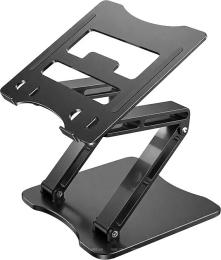 Підставка під ноутбук Rtako RS-CP75D 3-Level ROTATING Black 17.3 (6930539537286)