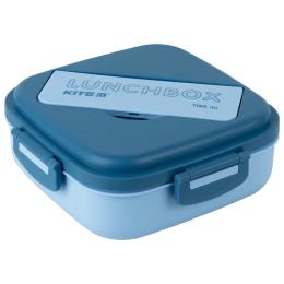 Харчовий контейнер Kite 1100 ml with splitter Blue (K23-186-2)