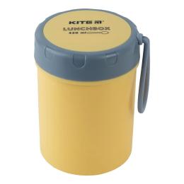 Харчовий контейнер Kite 450 ml Round Yellow (K23-187-1)