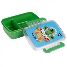 Харчовий контейнер YES Minecraft 420 мл Green Blue (708053)