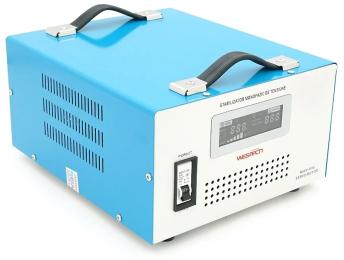 Стабілізатор напруги Conter Westech MSER 5000 VA-V2/3750W White Blue