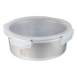 Харчовий контейнер Bergner Go Lovers 1.5 л Round (BG-36316-GY)