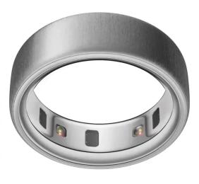 Oura Ring 4 Brushed Silver Size 7 (JZ90-54220-07)