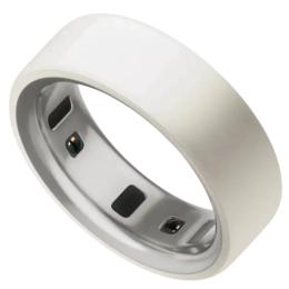 Oura Ring 4 Ceramic Cloud Size 6 (JZ90-57460-06)