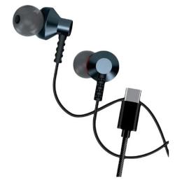 Дротові навушники WALKER H725 Type-C Green Gray