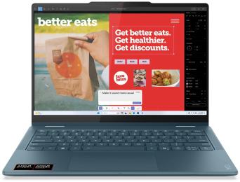 Ноутбук Lenovo Yoga 7 2-in-1 14AKP10 (83JR008NPB) Tidal Teal