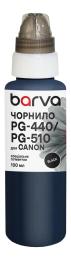 Чорнило для принтера BARVA Canon PG-440/445/510/512, PGI-5/425/450/520 100 мл OneKey Black (C520-297e)