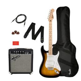 Squier by Fender SONIC STRATOCASTER PACK MN 2-COLOR SUNBURST (0371720603)