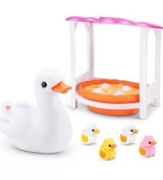 Інтерактивна іграшка Pets &amp; Robo Alive Мама качка з сюрпризом S1