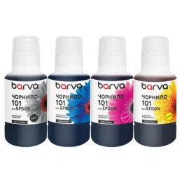 Комплект чорнил для принтера BARVA Epson 101 BK/C/M/Y 4x140 мл OneKey (E101-140-MP)