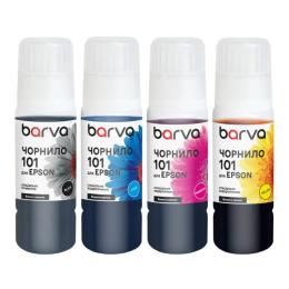 Комплект чорнил для принтера BARVA Epson 101 BK/C/M/Y 4x70 мл OneKey (E101-070-MP)