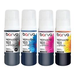 Комплект чорнил для принтера BARVA Epson 103 BK/C/M/Y 4x65 мл OneKey (E103-065-MP)