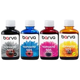 Комплект чорнил для принтера BARVA Epson 101 4х180 мл BK/C/M/Y (E101-180-MP)