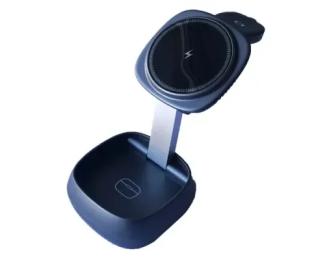 Зарядний пристрій 3 IN1 T33 MAGSAFE iPhone, iWatch, AirPods ORIGINAL Grey