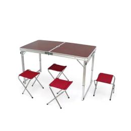 Складний стіл Voltronic YT40976 із 4 стільцями
