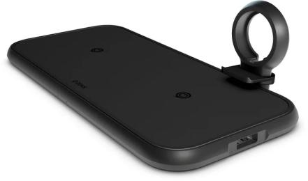 Бездротовий зарядний пристрій Zens (ZEDC13B/00) Black Aluminium Wireless Charger with 45W USB PD